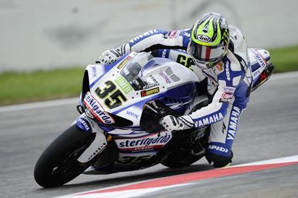 Cal Crutchlow moved up to second in the second free practice session