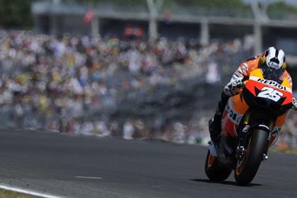 A rear brake problem cost Dani Pedrosa third place in Le Mans