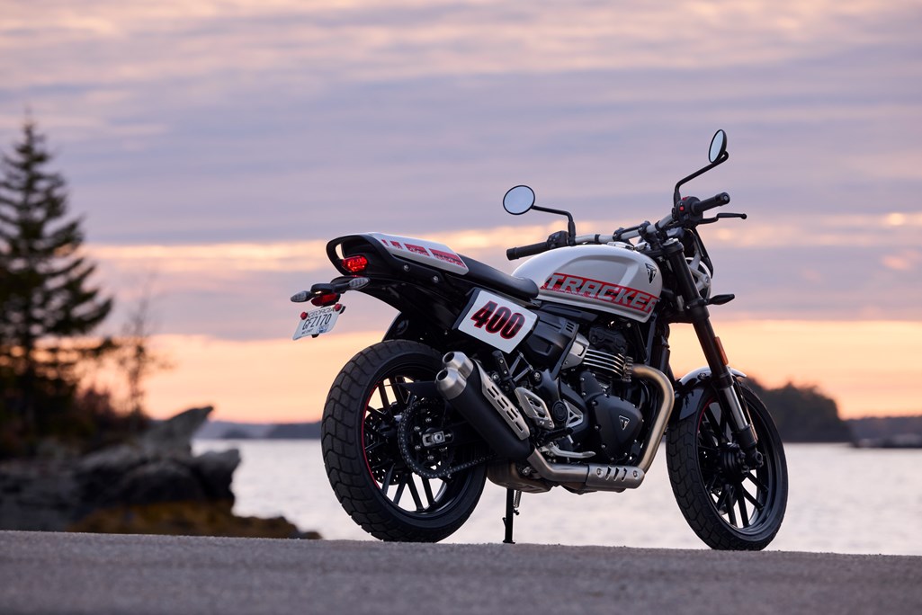 Triumph Thruxton and Tracker 400 join small singles family