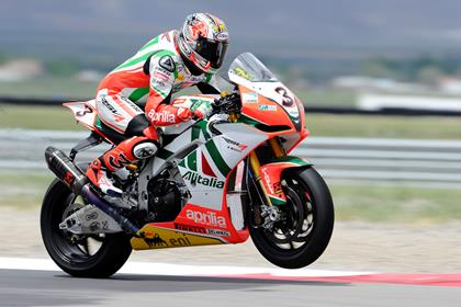 Biaggi powered his way to provisional pole