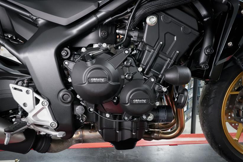 HONDA CB1000 HORNET サービスマニュアル　SC86 Horsepower/Torque Curve 2025 Honda CB1000 Hornet SP (8BL-SC86