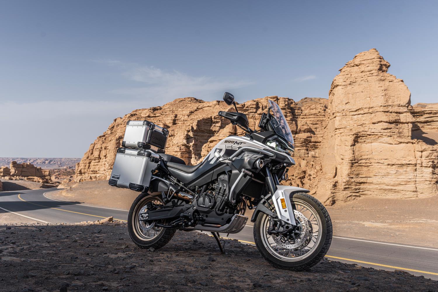 CFMoto boosts 800MT adventure range with new ES model packing semi active KYB suspension