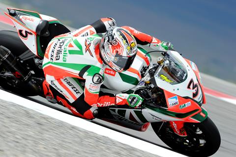 Biaggi stays top on day one of Misano test