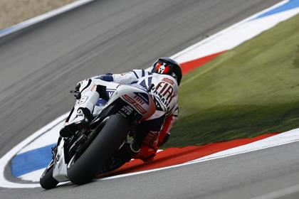 Jorge Lorenzo starts from pole position at Assen