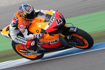 Front end problems meant Dovizioso was unable to match the pace of the front runners