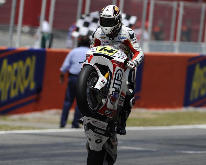Catalunya MotoGP Randy de Puniet delighted with fourth