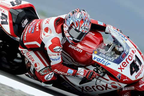 WSB Brno: Haga dominates day one for Ducati, Corser airlifted to hospital