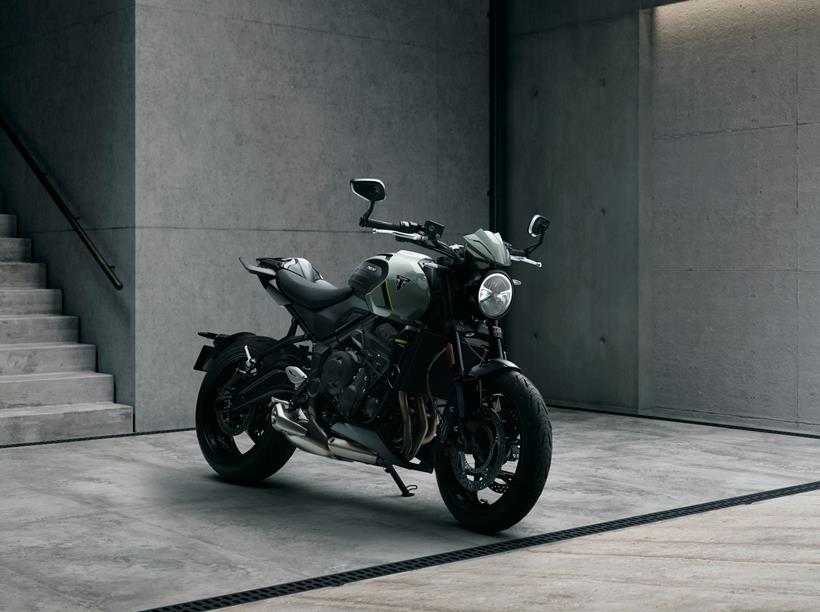 Accessorised Triumph Trident 660