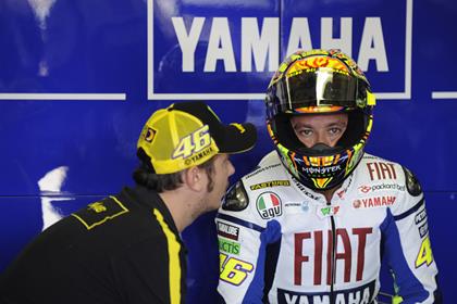 Valentino Rossi is suffering from a lack of confidence