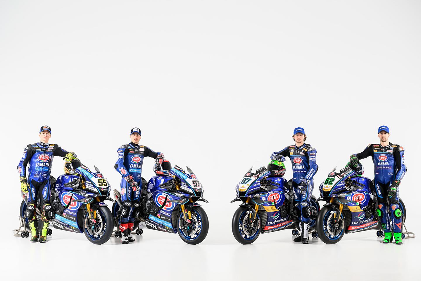 WorldSBK: Pata Maxus Yamaha and GYTR GRT Yamaha officially launch