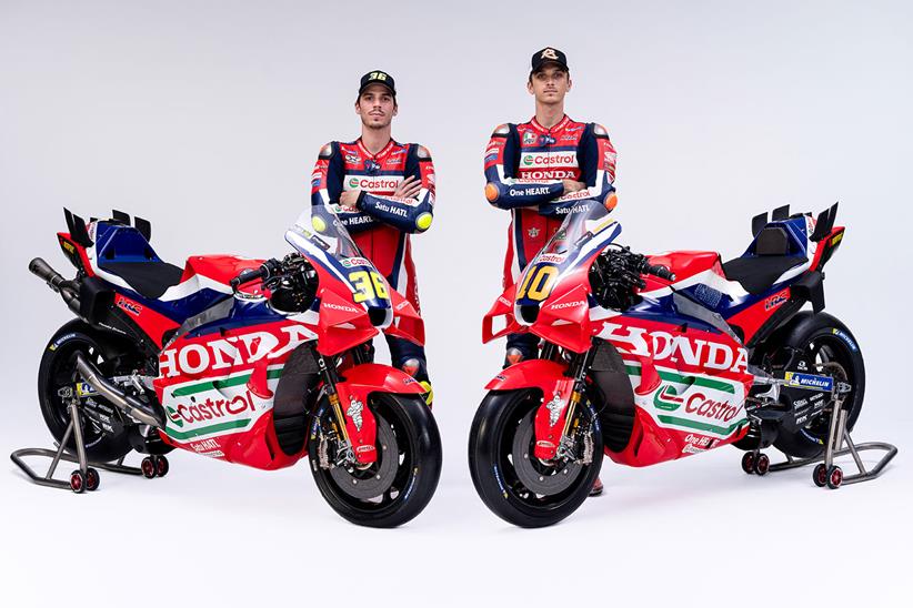 MotoGP: Joan Mir and Luca Marini reveal 2026 Honda HRC Castrol livery