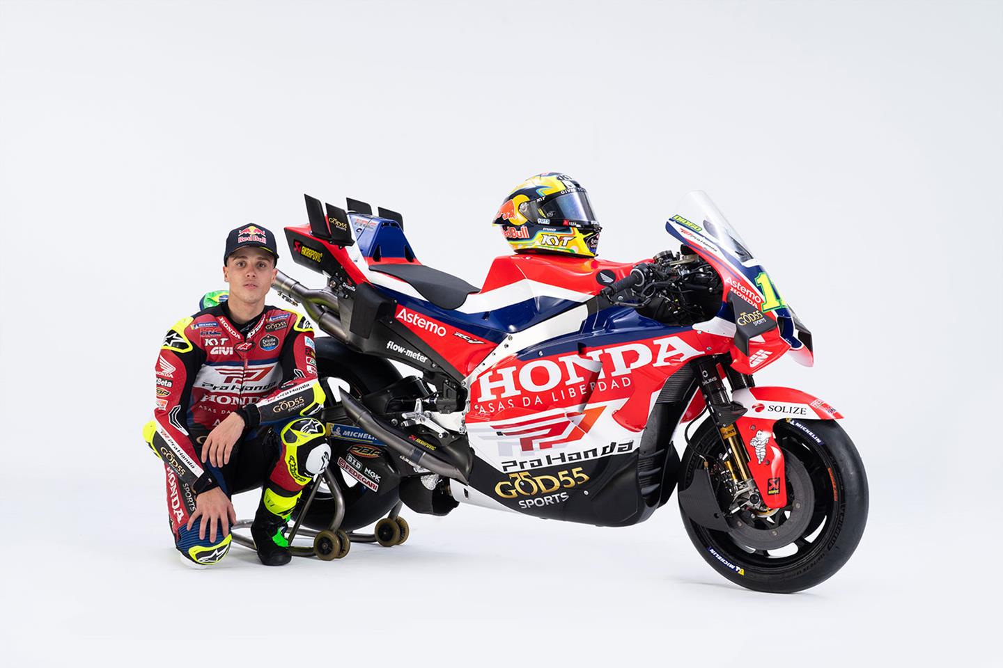 MotoGP: Diogo Moreira and Johann Zarco reveal new Pro Honda and