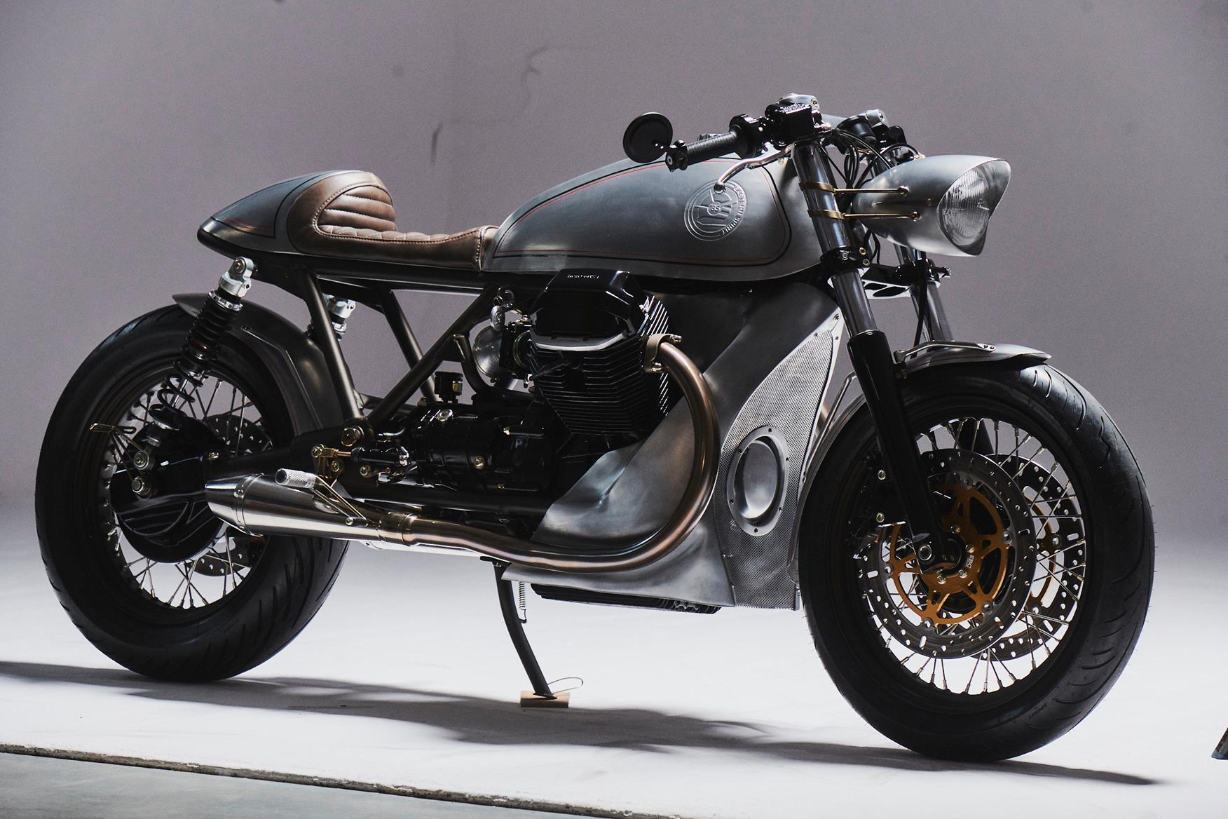 Moto Guzzi California 1100 gets café racer make over by boutique Polish bike builder Eastern Spirit