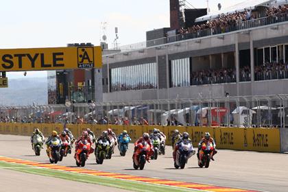 MotoGP will return to Motorland Aragon in 2011