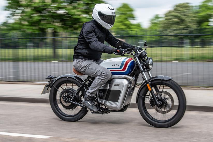 Maeving RM1S on road