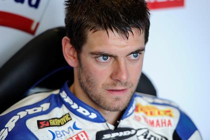 Crutchlow completed 60 laps during his first Yamaha MotoGP test