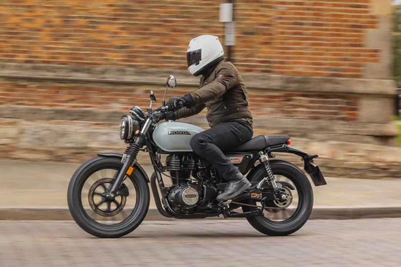 Honda GB350 on road