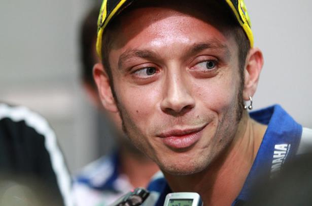 valentino rossi ear stud