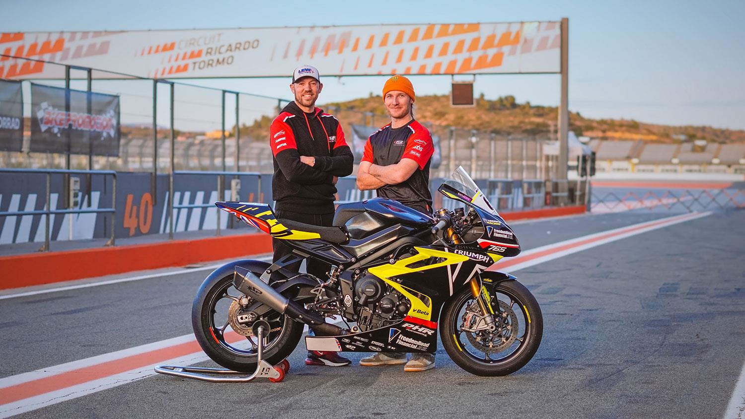 Roads: Davey Todd joins Peter Hickman's PHR Performance Triumph team for 2026 roads campaign
