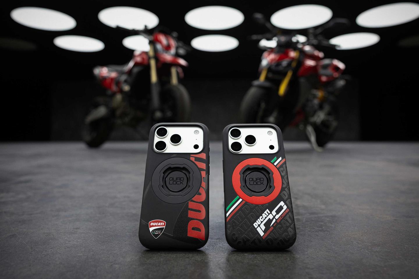 Two new limited edition Ducati Quad Lock phone cases out now