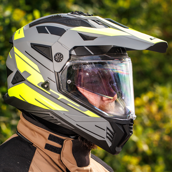 LS2 Pioneer II adventure helmet review - Four stars overall