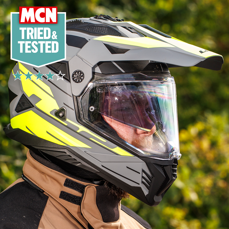 LS2 Pioneer II adventure helmet review - Four stars overall