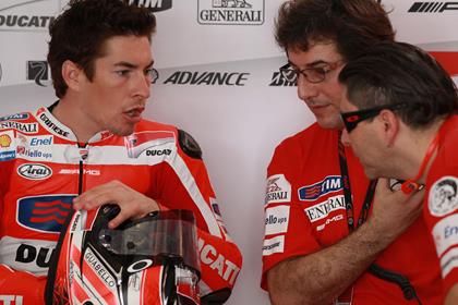 Hayden admits there's work to do on the Ducati