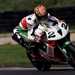 Edwards in action on the Castrol Honda in 2000