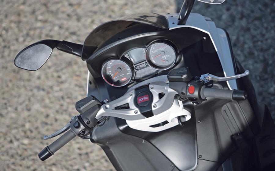 Aprilia SRV 850 clocks