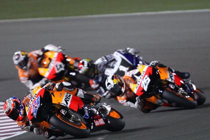 Casey Stoner isn't fazed by his Honda team-mates