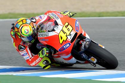 Rossi and Hayden boosted by Ducati GP12 shakedown