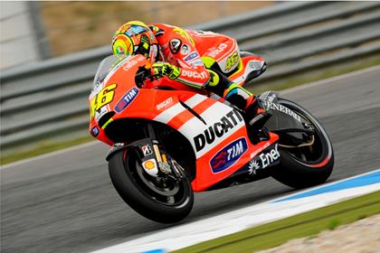 Valentino Rossi upset with ninth