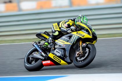 Cal Crutchlow fourth in Estoril test