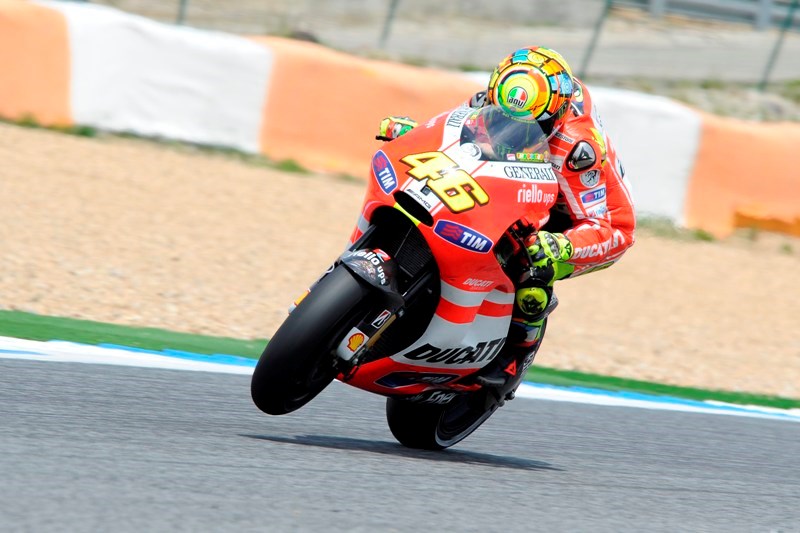 Revised Ducati GP11 impresses Valentino Rossi | MCN