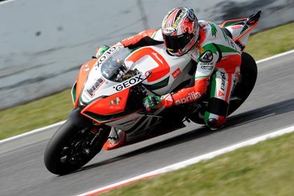 Biaggi bounced back at the Misano test