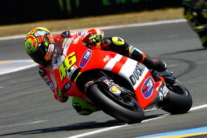 Valentino Rossi bemoans slow pace