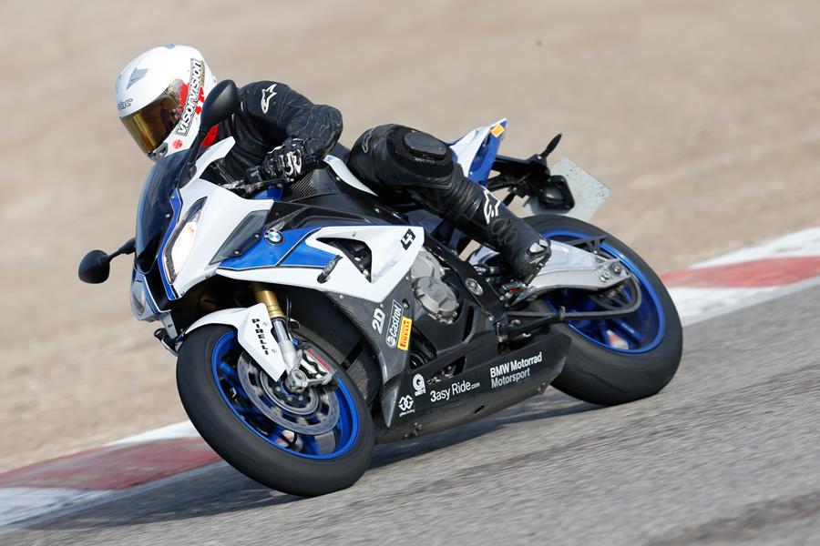 The BMW HP4 Carbon ridden in anger on circuit