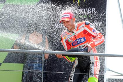 Valentino Rossi revels in first Ducati podium