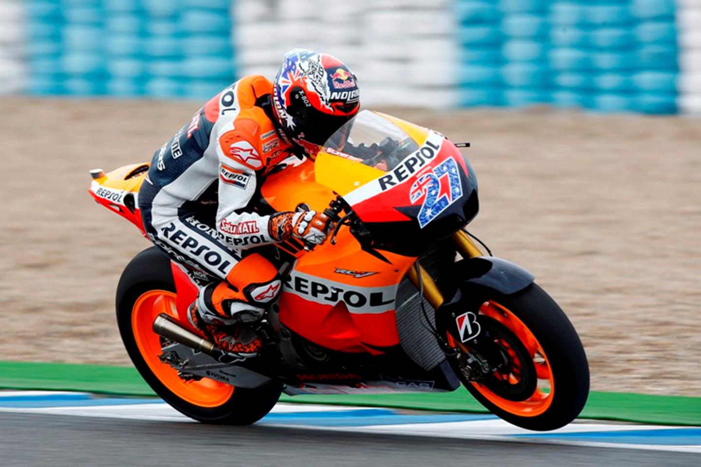 Casey Stoner makes Honda 1000cc debut