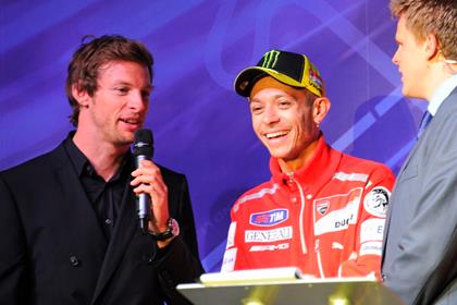 Button says bike racers are 'nutcases'