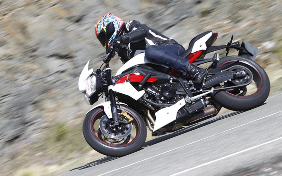 Triumph Street Triple R has sensational handling