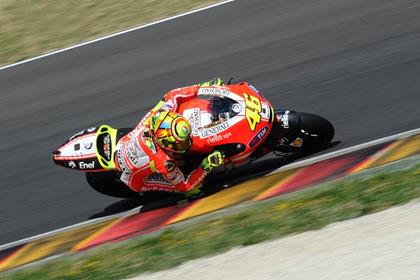 Valentino Rossi pleased with second GP12 test