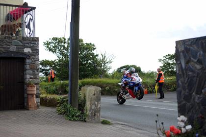 John McGuinness during practice