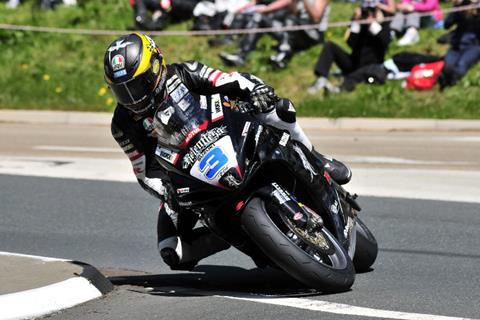 Isle of Man TT: Guy Martin's crash at Creg Ny Baa