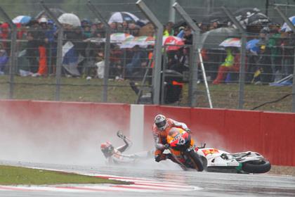 Simoncelli remains positive after crashing out at Silverstone - Photo: Double Red