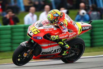 Rossi admits Ducati not strong enough