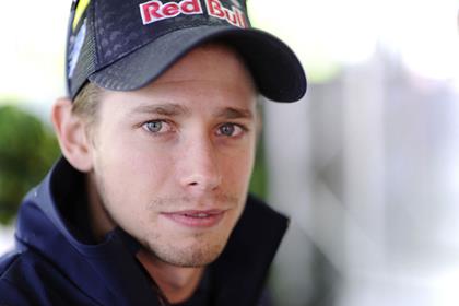 Neck pain troubles Casey Stoner