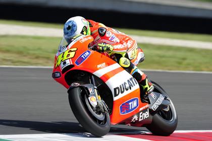 Valentino Rossi humbled on home soil