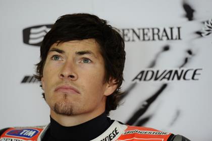 Nicky Hayden has admitted it has been tough to be finishing so far off the pace