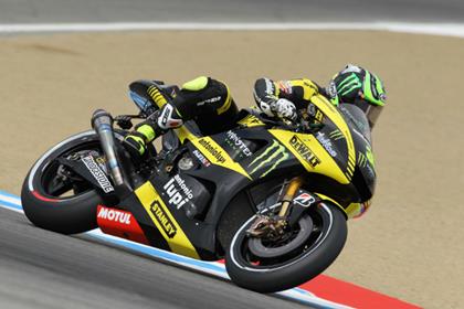 Cal Crutchlow stuck in 13th at Laguna Seca